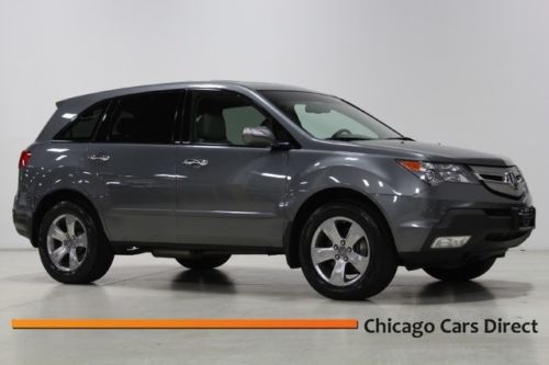 09 mdx sh-awd sport technology nav bluetooth moonroof hid leather one owner