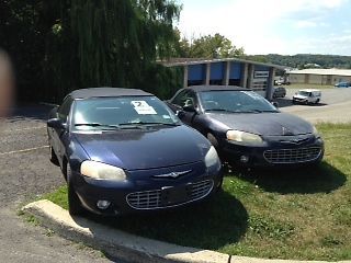 2002 chrysler sebring lx convertible 2-door 2.7l(2 for the price of 1)