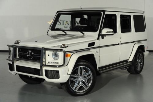 2013 mercedes benz g63 amg white exterior black interior