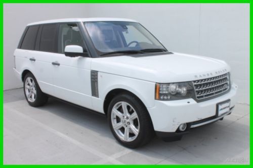 2011 range rover supercharged 22k miles*rear dvd*navi*wood wheel*we finance!!