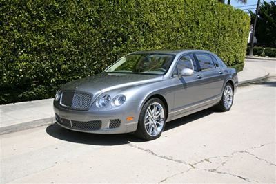 2012 hallmark silver bentley cfs with magnolia leather. highly optioned.