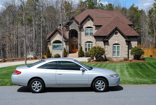 2000 toyota camry solara se coupe silver mint original owner 4 cyl auto