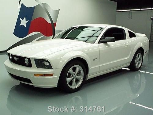 2007 ford mustang gt premium 5-speed leather only 25k! texas direct auto
