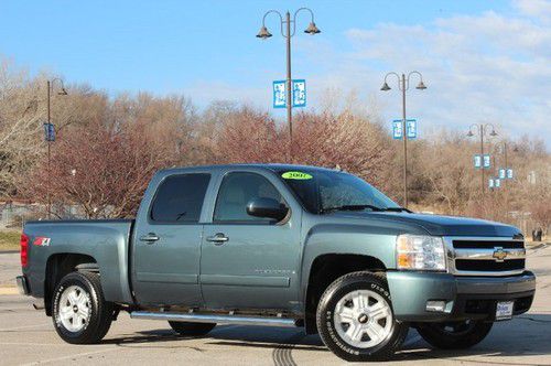 07 chevy silverado 1500 ltz 5.3l v8 auto 4x4 4wd awd rear dvd navi leather