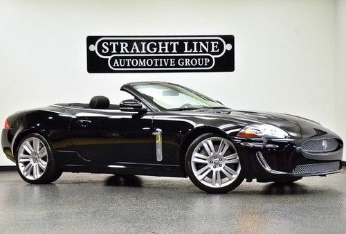 2011 jaguar xkr convertible w/ low miles black