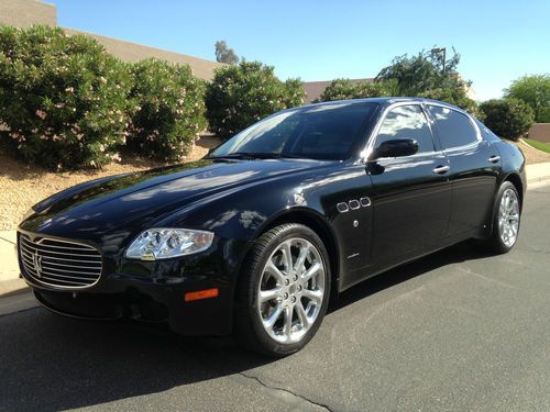 2005 maserati quattroporte executive gt only 12k miles right colors like new