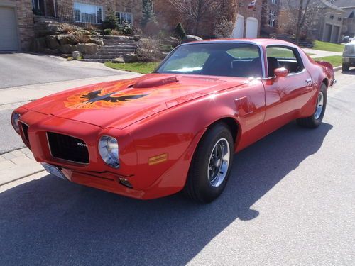 73 pontiac trans am red 455 great condition