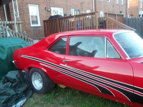 1969 nova roller new quarters fenders needs drive train and finished