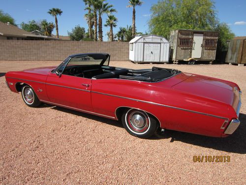 1968 chevy impala convertible - 114,000 miles - close to show condition!