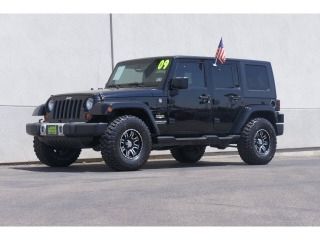2009 jeep wrangler unlimited 4wd 4dr sahara