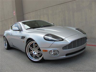 2004 aston martin vanquish v12 coupe only 13k miles hre wheels