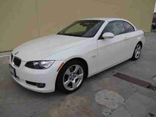 Purchase Used 2008 Bmw 3 Series 328i Convertible White With Tan