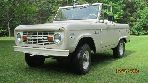 1970 ford bronco 4x4 early bronco