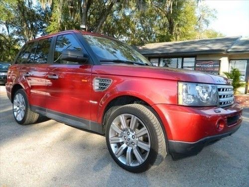 2008 land rover range rover sport supercharged automatic 4-door suv