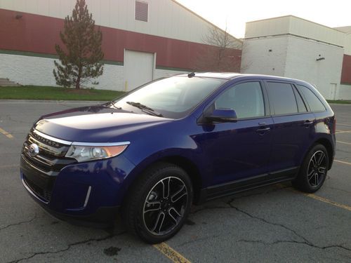2013 ford edge sel-2.0l 4cyl-ecoboost-fwd-leather-sync-6689 miles only!!