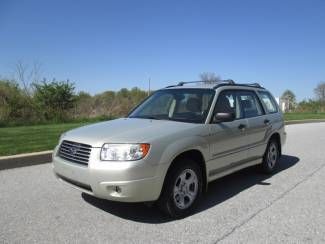 2006 subaru forester x automatic certified symetrical all wheel drive clean car