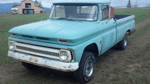 1964 chevrolet k10 4x4 pickup truck: original survivor, runs excellent, solid!