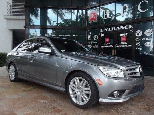 2008 mercedes-benz c300 luxury automatic navigation 1-owner clean carfax &amp; title
