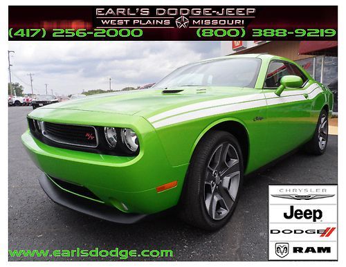 2011 dodge challenger r/t 5.7l hemi - green with envy!!!