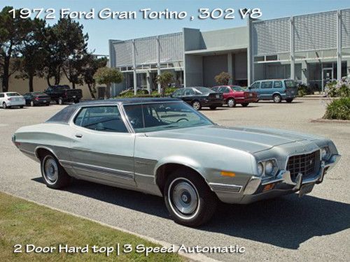1972 ford grand torino, 302 v8 california car
