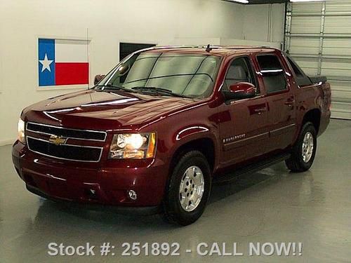 2008 chevy avalanche lt2 sunroof nav leather tow 50k mi texas direct auto