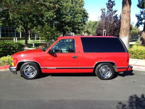 Purchase used 1998 Chevy Tahoe LS 2 door 2 wheel drive 95k ...