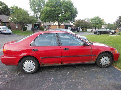 1995 Honda civic lx sedan gas mileage #6