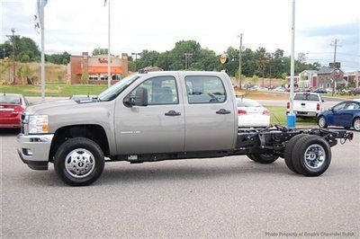 Save at empire chevy on this new crew cab &amp; chassis leather duramax allison 4x4