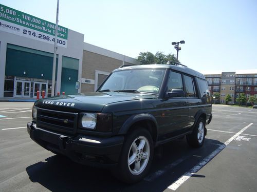 2000 land rover discovery low miles runs good.