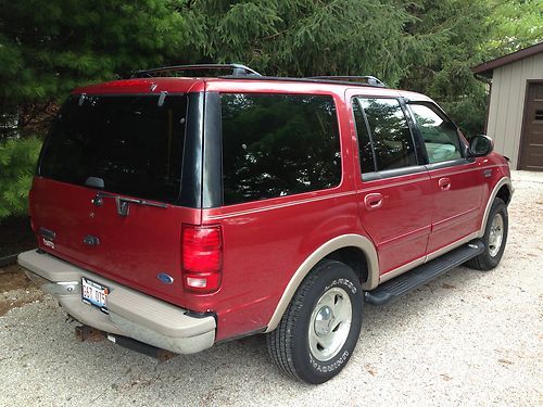 1997 ford expedition e.b 168 k very well maintained  red/gold