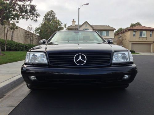 1999 mercedes benz sl500 amg triple black with upgrades - excellent condition