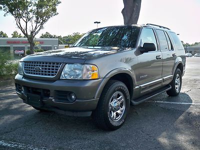 2002 ford explorer limited,4x4,v8,leather,sunroof,chrome wheels,$99 no reserve