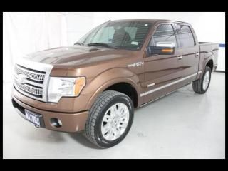 11 ford f150 4x4 crew cab platinum ecoboost, navigation, leather, bed liner!