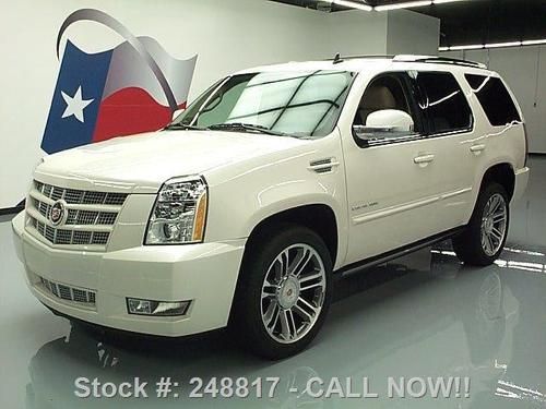 2012 cadillac escalade premium sunroof nav dvd 22's 30k texas direct auto