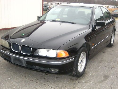 1998 bmw 528 i black beauty starts and drives needs headgasket and no reserve