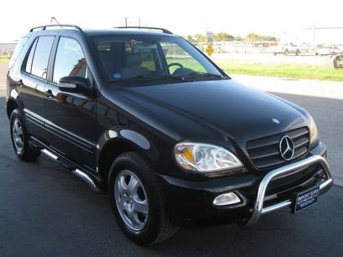 2002 mercedes-benz ml320 - black - 110k miles - navigation - bose - this is it!