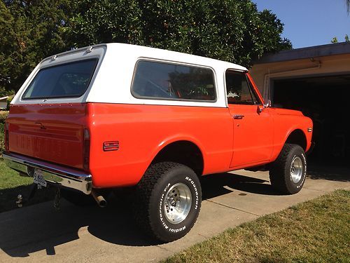 Purchase used 1969 Chevrolet Blazer in Sacramento ... Purchase used 1969 Chevrolet Blazer in Sacramento ...