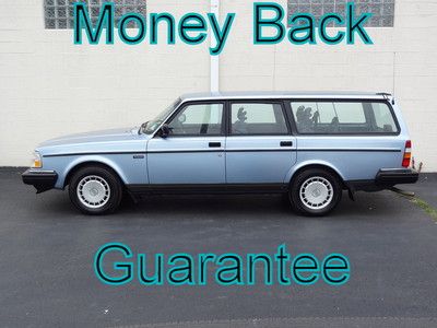 Volvo 240 wagon 2.3l automatic power windows ac only 92k miles no reserve