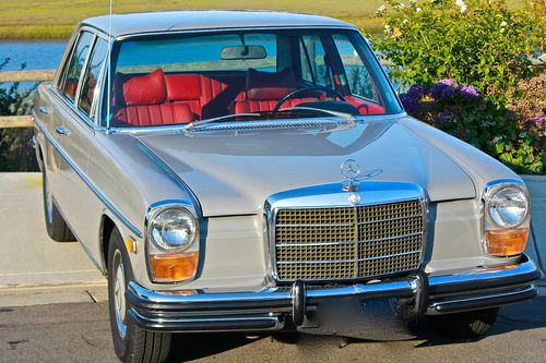 1972 mercedes-benz 250 dry california original condition low miles