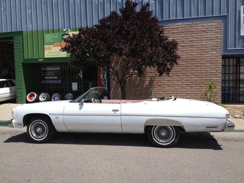 1975 chevy caprice convertible!!!!! no reserve!!!!!!!!!!!