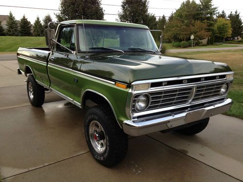 purchase used 1975 ford f250 4x4 quot factory highboy quot ranger ford vin year chart