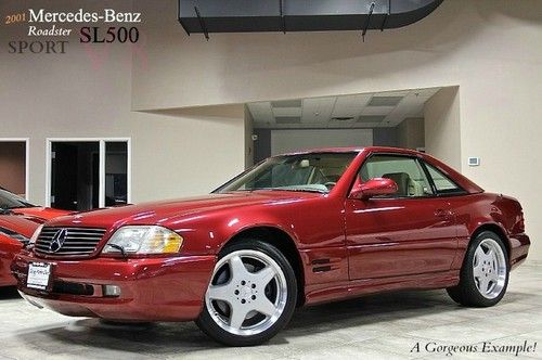2001 mercedes benz sl500 convertible only 15k original miles heated seats wow$$$