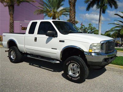Lifted 4x4 diesel heated leather alloys extended cab short bed great truck fl