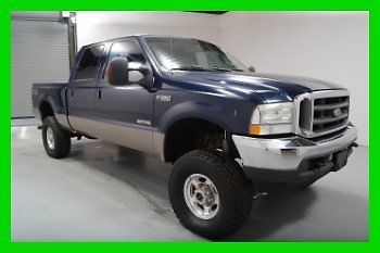 2004 ford f-250 crew cab fx4 off road leather heated 4x4 1 owner kchydodge