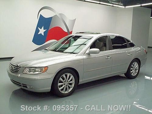 2006 hyundai azera limited sunroof htd leather only 64k texas direct auto