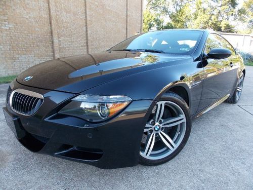2007 bmw m6 2dr coupe 6 speed manual transmission carbon roof free shipping