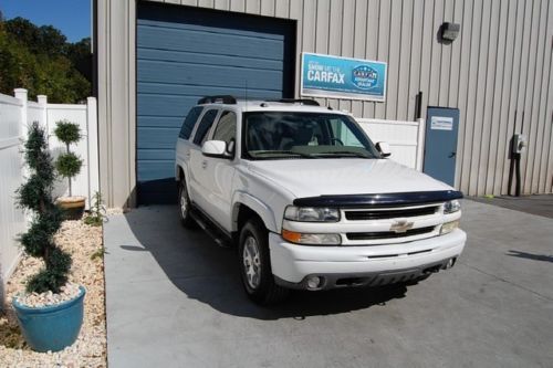2005 chevy tahoe z71 4wd 5.3l v8 leather tow hitch alloy sat cd bose suv 05 awd