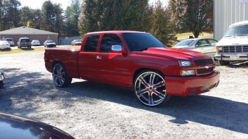 (custom)  2003 chevrolet silverado 1500 lt extended cab pickup 4-door 5.3l