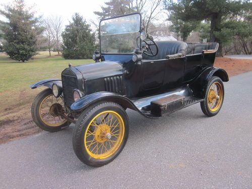 1920 ford model t original 3 door touring convertible barn stored 40+ years no/r