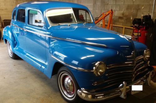 1948 plymouth special deluxe 4 door sedan suicide doors runs great